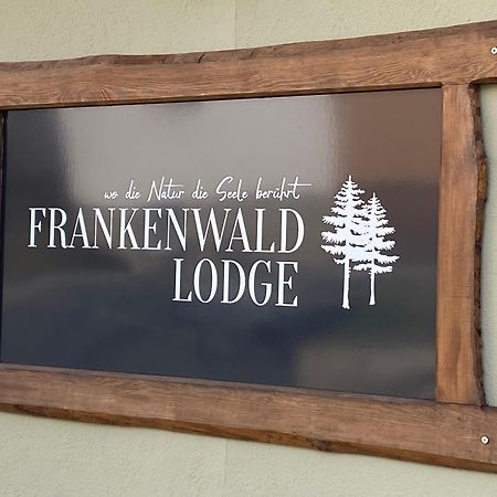 Frankenwald-Lodge Schwarzenbach am Wald Kültér fotó