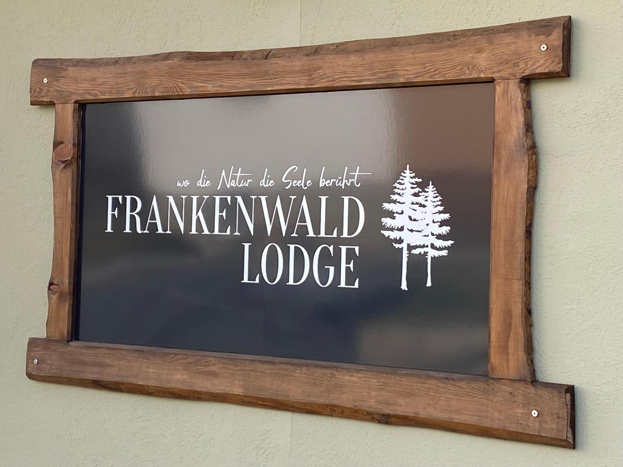 Frankenwald-Lodge Schwarzenbach am Wald Kültér fotó
