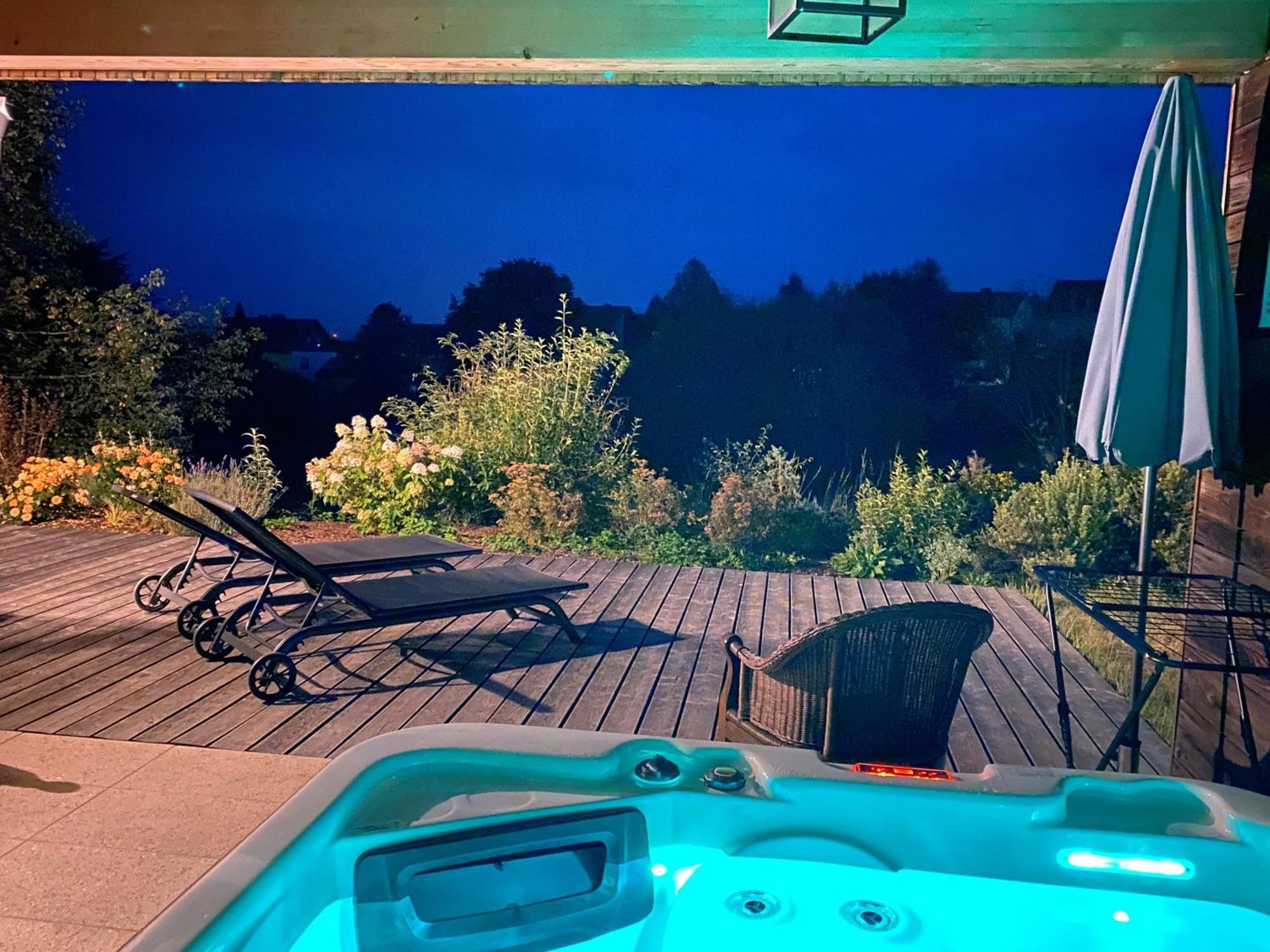 Frankenwald-Lodge Schwarzenbach am Wald Kültér fotó