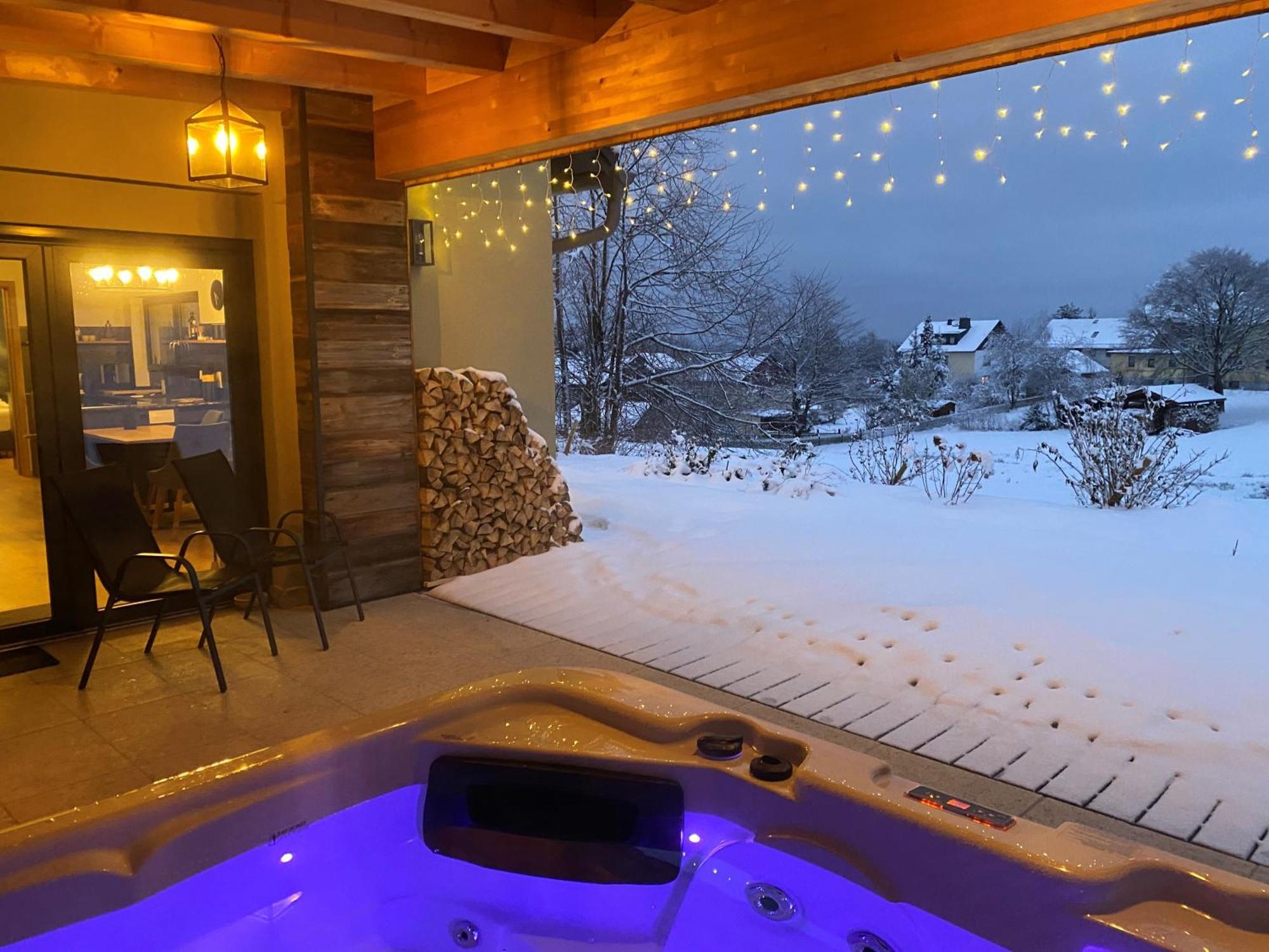 Frankenwald-Lodge Schwarzenbach am Wald Kültér fotó