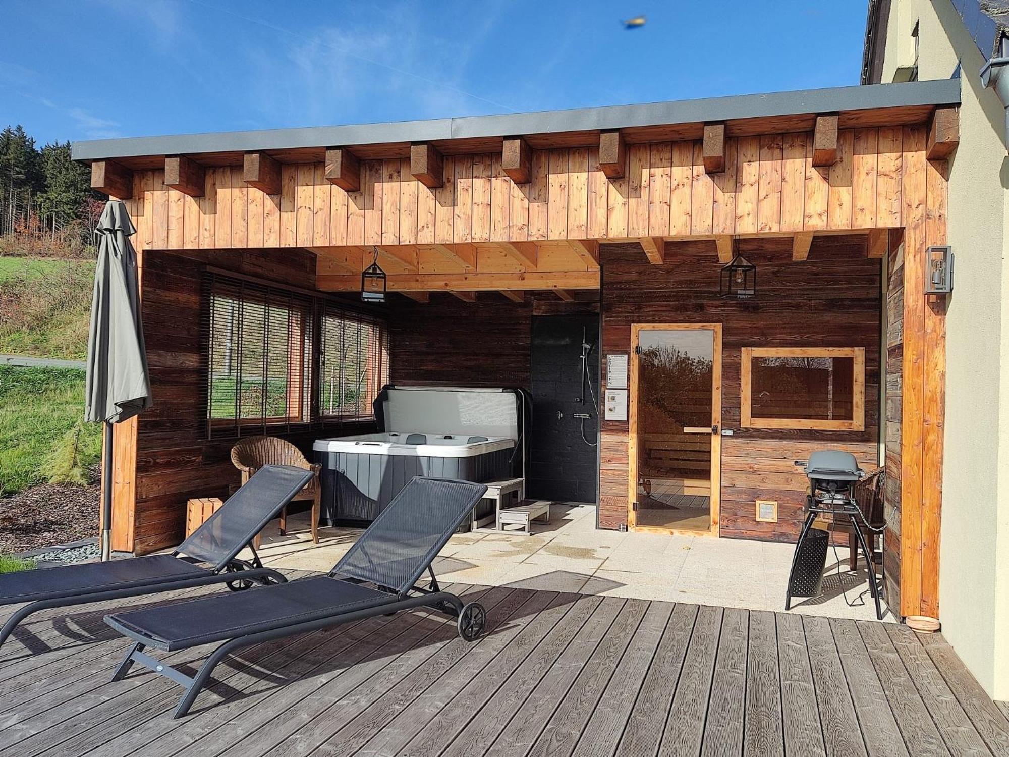 Frankenwald-Lodge Schwarzenbach am Wald Kültér fotó